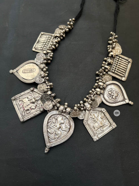 Antique Silver Patdi Necklace